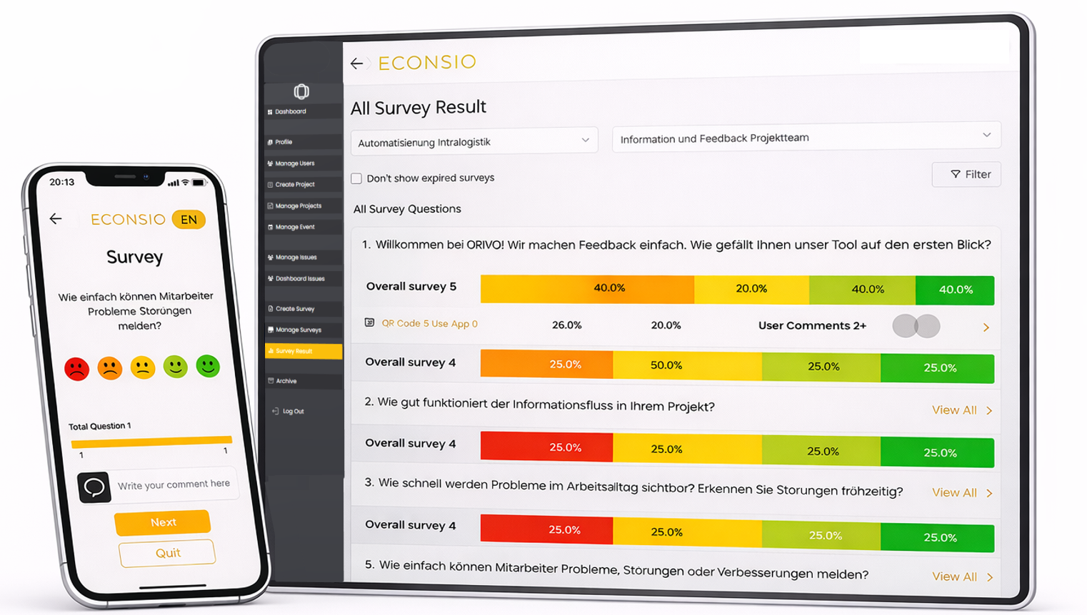 ORIVO Survey App
